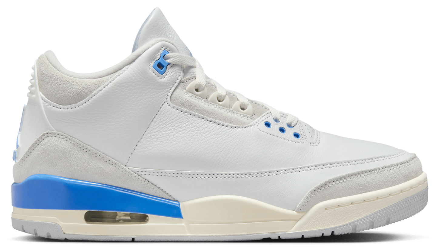 Air Jordan 3 Retro - Summit White/Hydrogen Blue