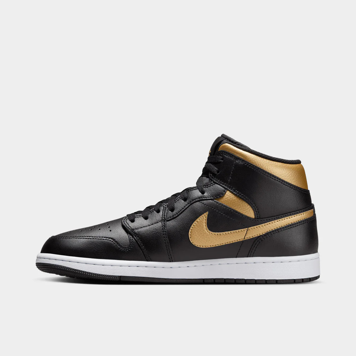Jordan 1 Mid - Black/Metallic Gold