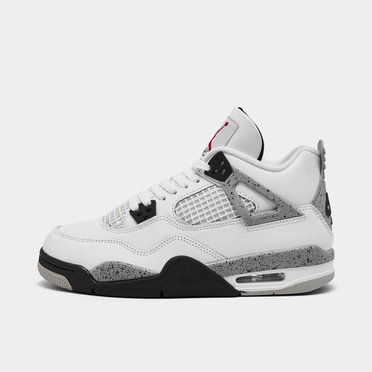 Jordan 4 Retro OG - White/Fire Red-Black-Tech Grey USED 9/10