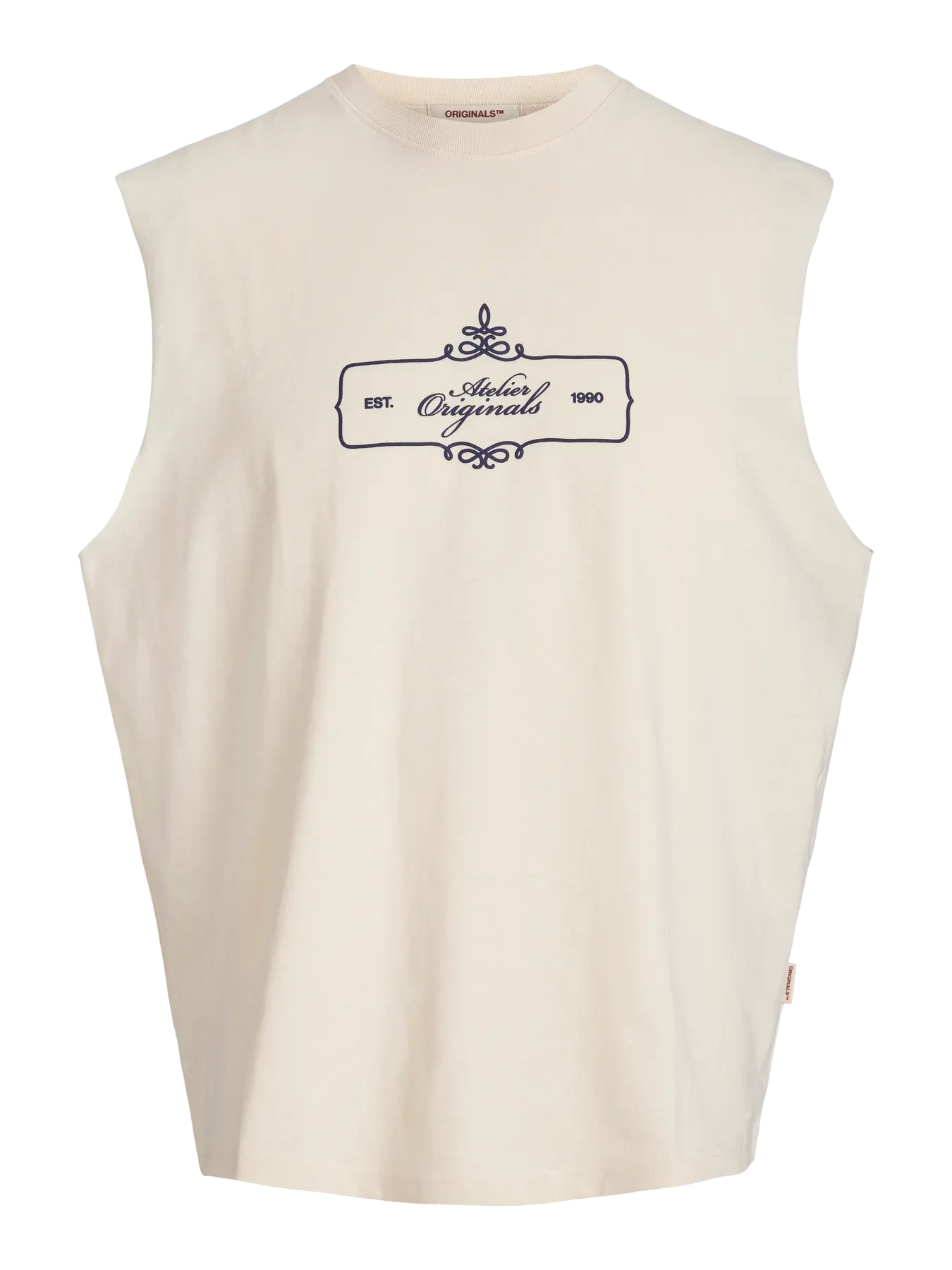 JORBELLAGIO ORNAMENTS TEE SL CREW NECK