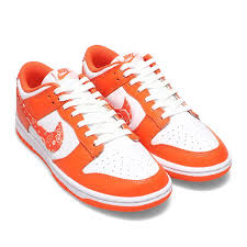 W Nike Dunk Low ESS - White/Rush Orange-White