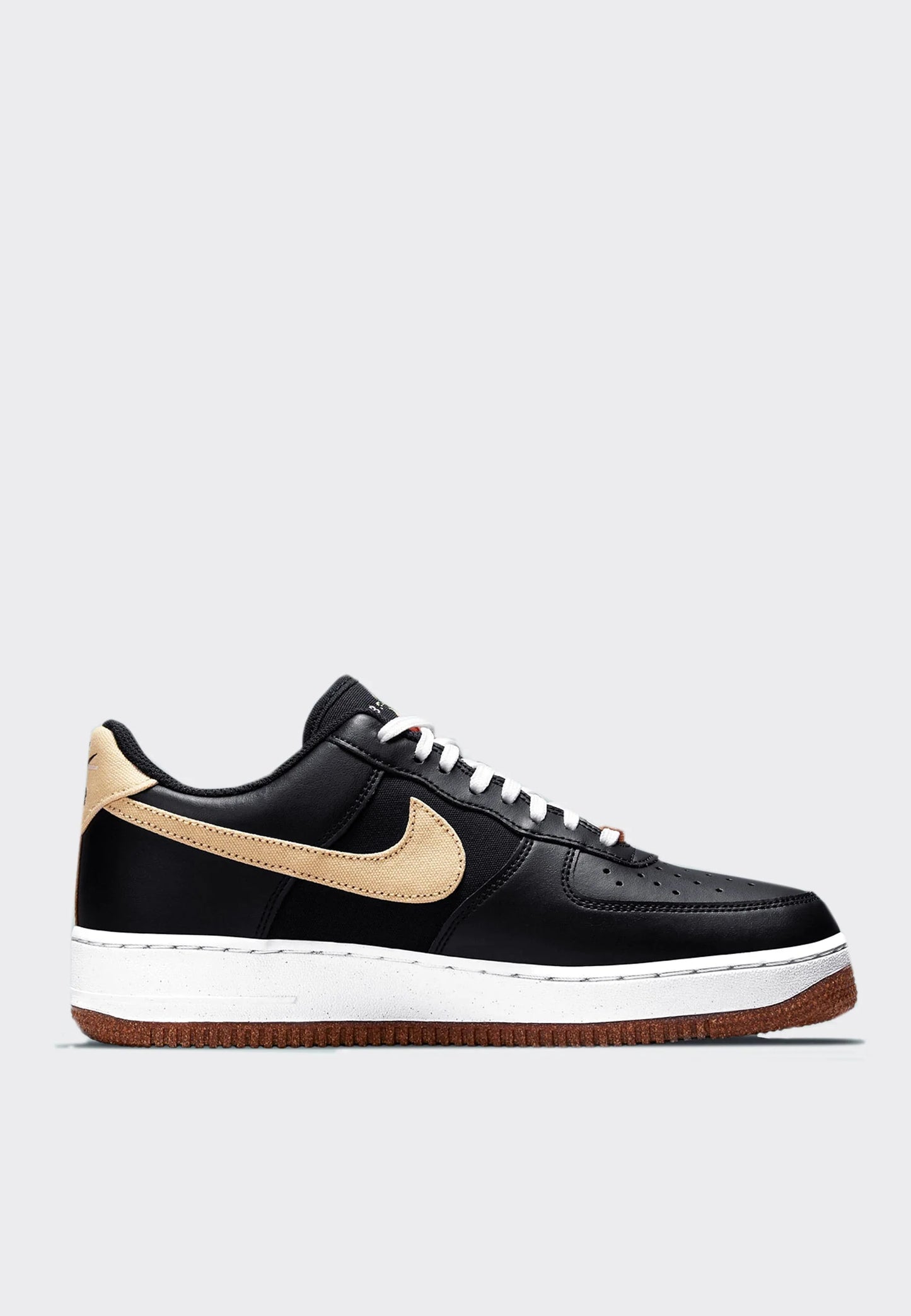 Air Force 1 '07 LV8 - Black/Solar Flare-White-Black