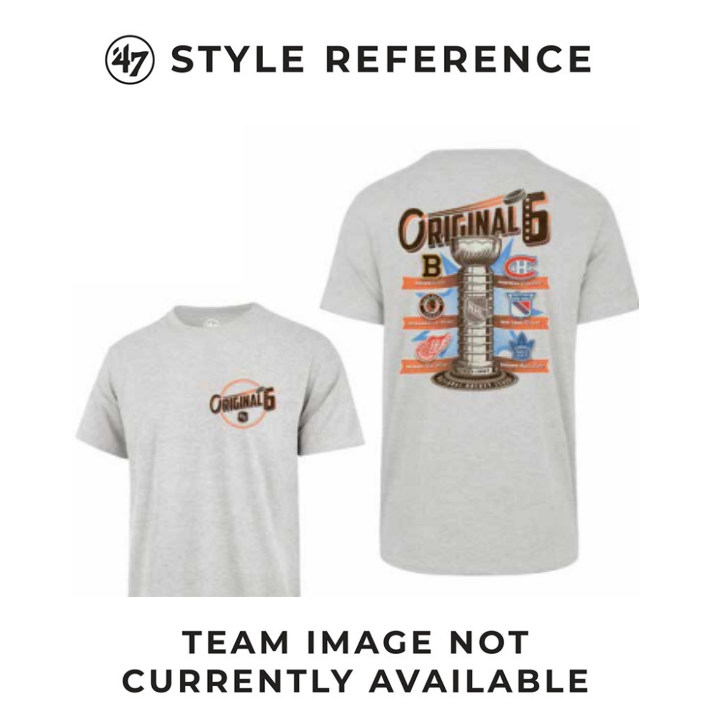 Original 6 Backer 47 Tee