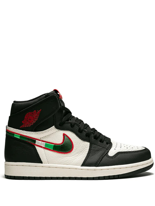 Jordan 1 Retro High OG - Black/Varsity Red-Sail