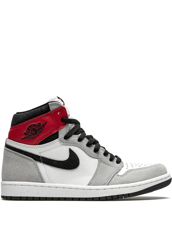 Air Jordan 1 Retro High OG - White/Black-LT Smoke Grey