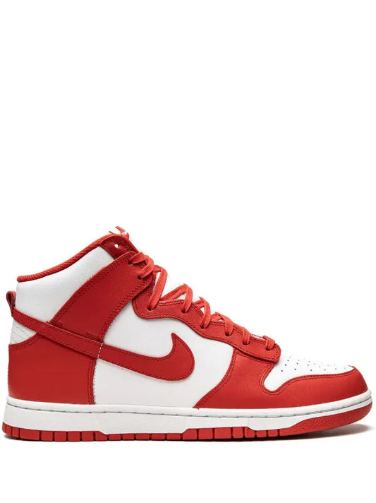 Dunk Hi Retro - White/University Red