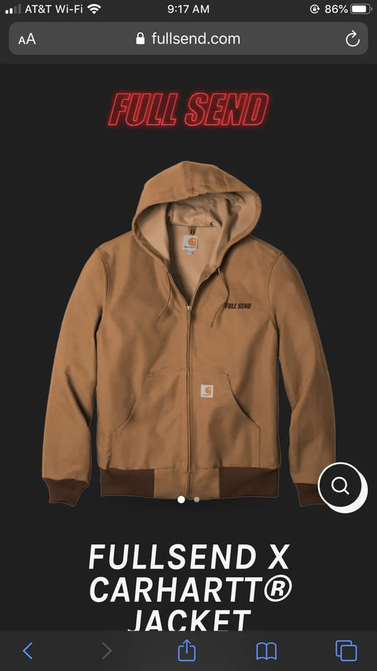 Full Send Carhartt Jacket
