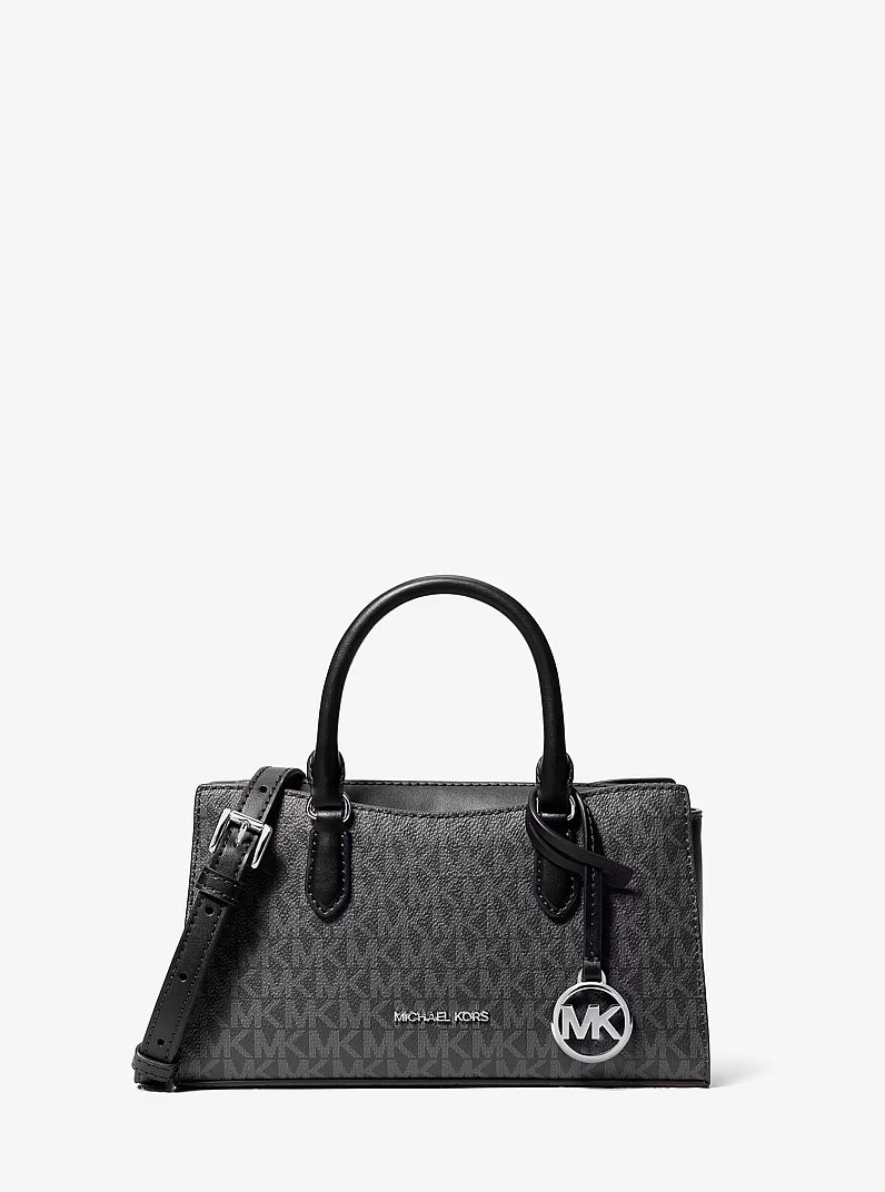 Arden Small Signature Logo Messenger Bag