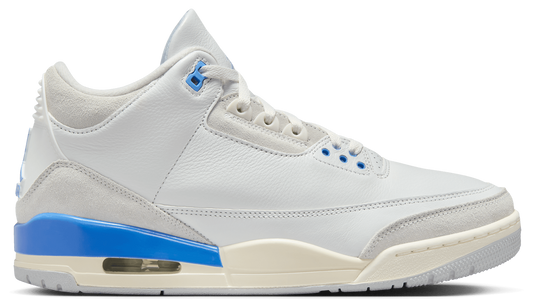 Air Jordan 3 Retro - Summit White/Hydrogen Blue