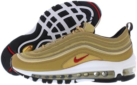 Air Max 97 QS (GS) - Metallic Gold/Varsity Red