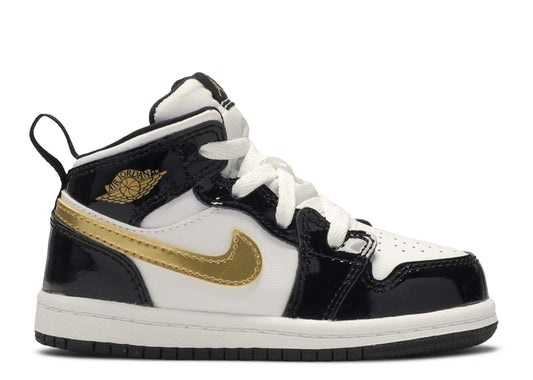 Jordan 1 Mid SE (TD) - Black/Metallic Gold