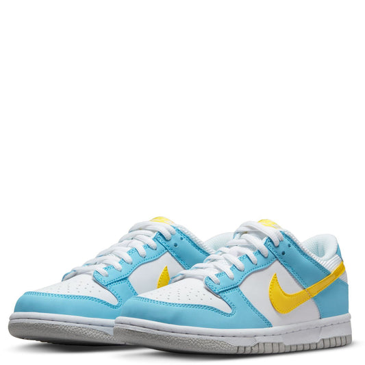 Nike Dunk Low (GS) - Blue Chill/Yellow Strike-White