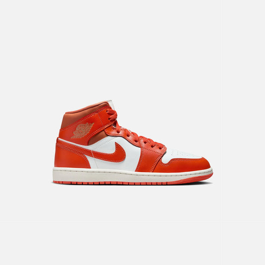 WMNS Air Jordan 1 Mid - Summit White/Cosmic Clay