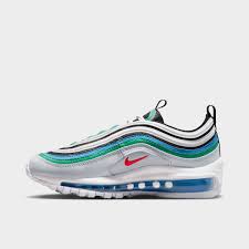 Air Max 97 (GS) - Pure Platinum/LT Crimson