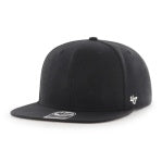 BLANK- 47 SNAPBACK CAPTAIN CAP BLACK-47Brand