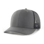 BLANK- 47 TRUCKER CAP CHARCOAL-47Brand