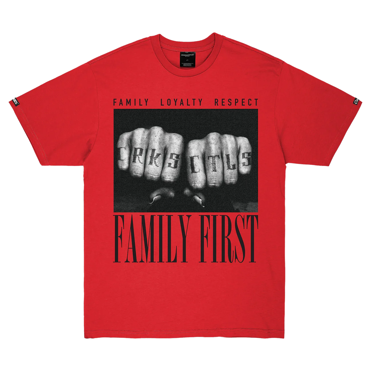 Family First Tee - Crooks & Castles