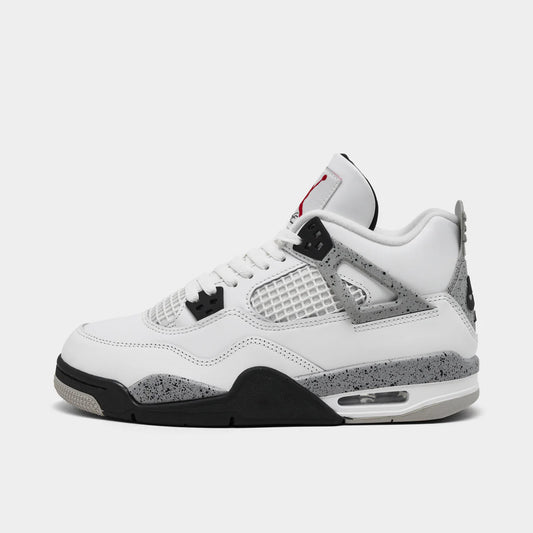 Jordan 4 Retro OG - White/Fire Red-Black-Tech Grey USED 9/10