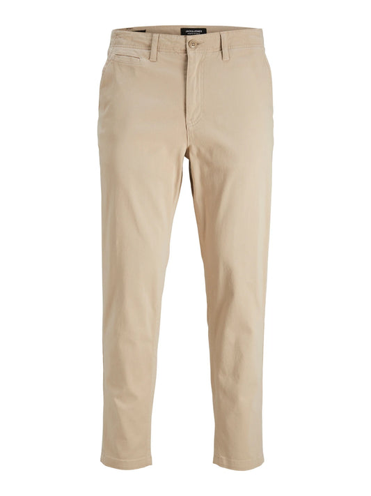 Tapered fit chino pants