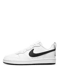 Nike Court Borough Low 2 - White/Black - 6Y/7.5W