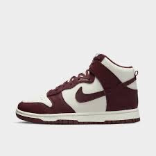 W Nike Dunk High - Burgundy Crush