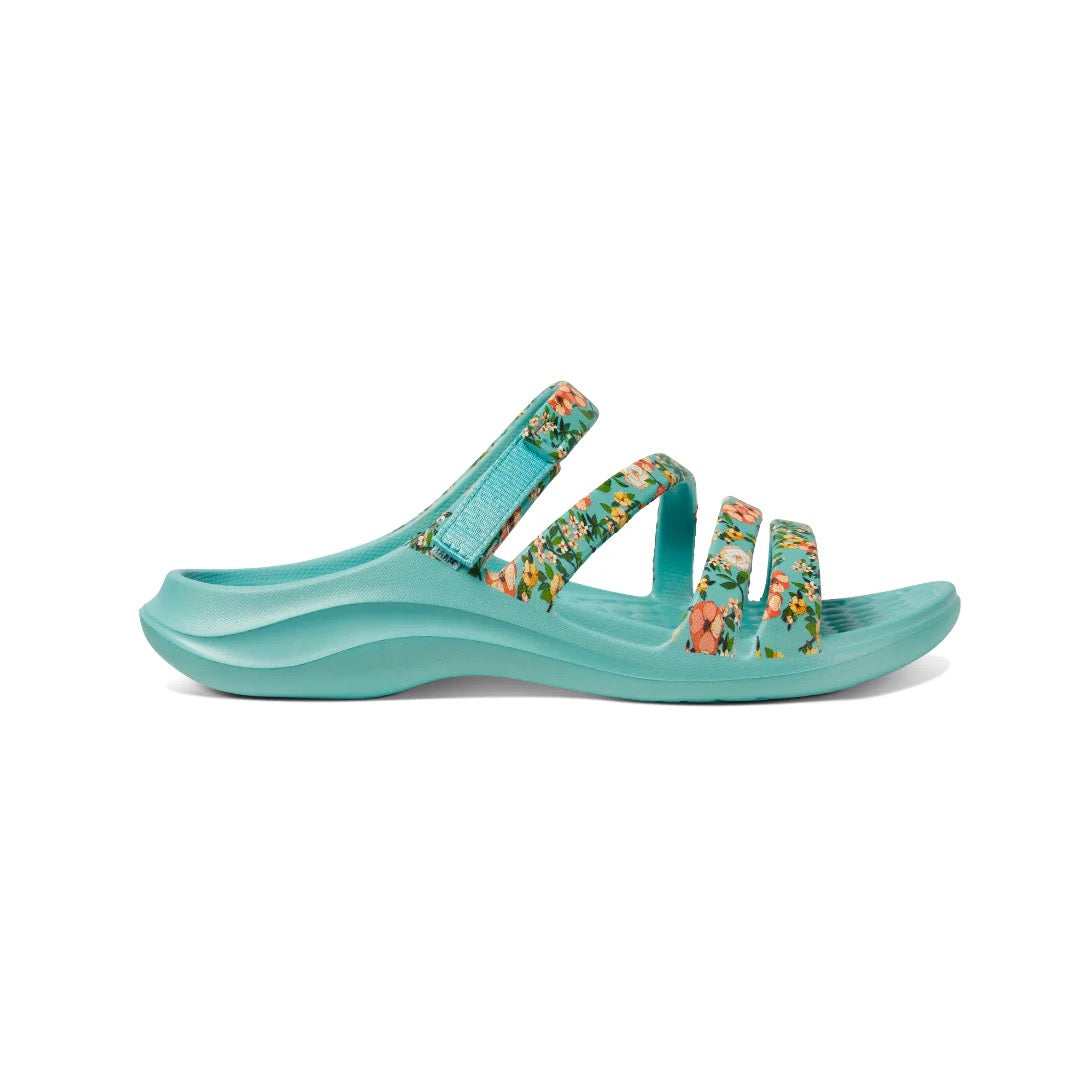 Joybees Lakeshore Sandal - Graphic Floral/Marina