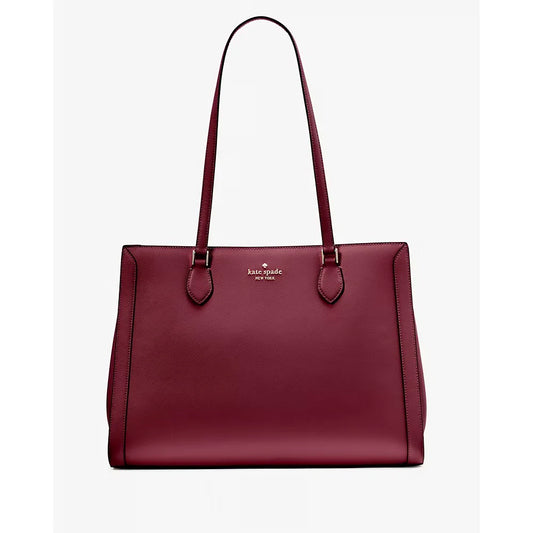 Kate Spade Madison Laptop Tote - Blackberry