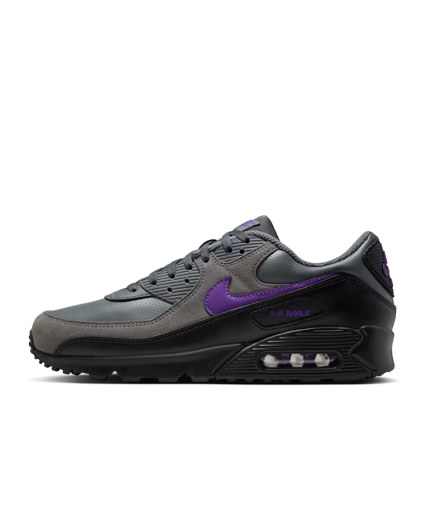 Air Max 90 - Iron Grey/Wild Grape-Black