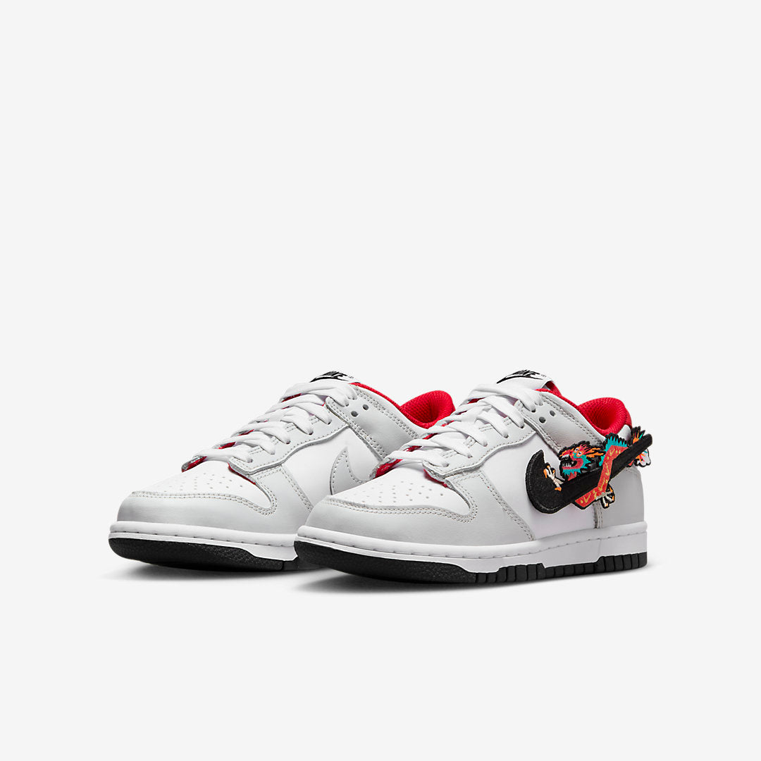 Dunk Low (GS) - White/Black-White (Chinese New Year)