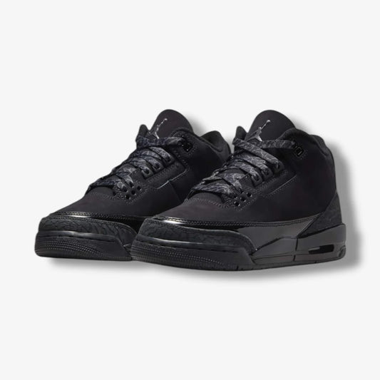 Air Jordan 3 - Black/Dark Charcoal-White (Tried On) (9.9/10)