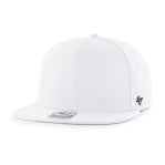 BLANK- 47 SNAPBACK CAPTAIN CAP WHITE-47Brand