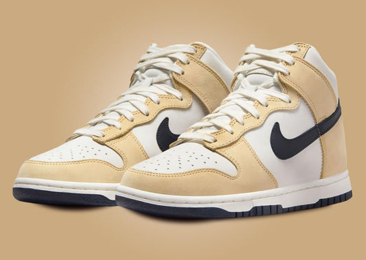 W Dunk High PRM MF - Sail/Obsidian-Sesame