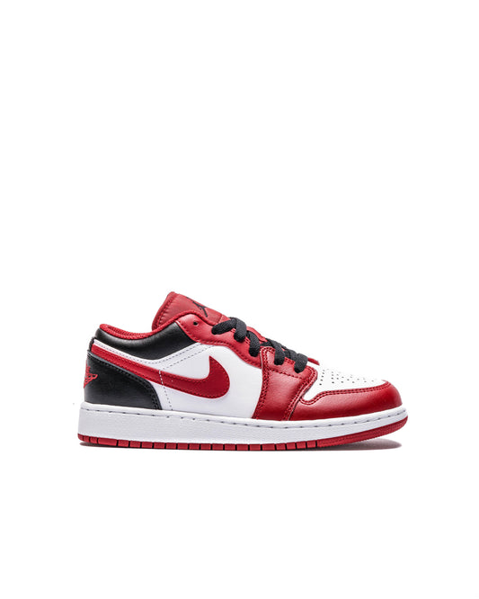 Air Jordan 1 Low (GS) - White/Gym Red-Black