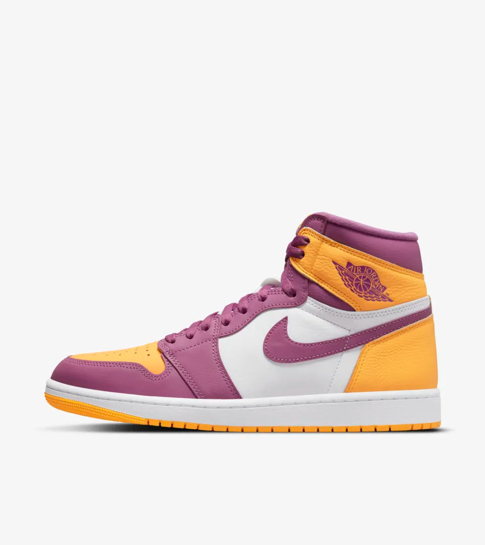 Jordan 1 Retro High OG - University Gold/Light Bordeaux