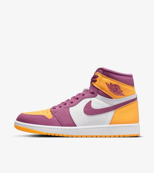 Jordan 1 Retro High OG - University Gold/Light Bordeaux