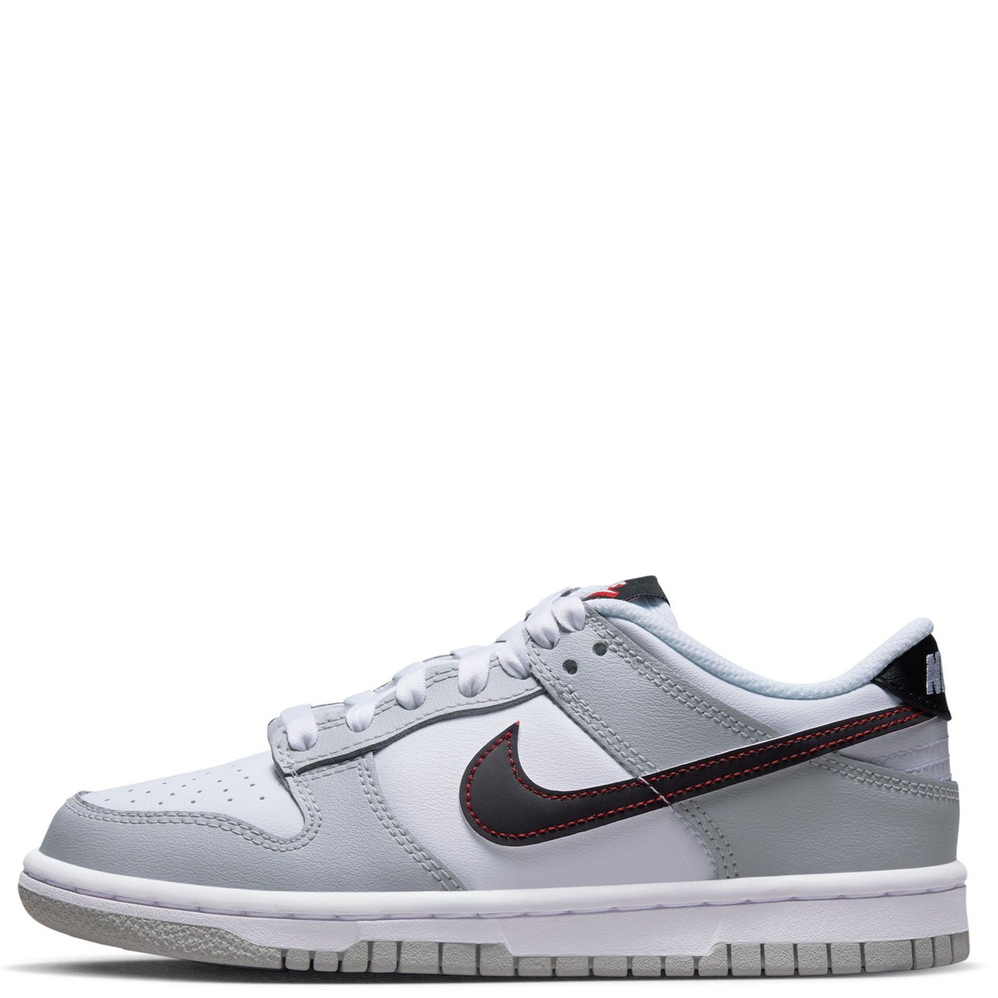 Dunk Low SE (GS) - Grey Fog/LT Crimson-Blue Chill