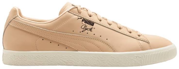 PUMA CITY CLYDE- NATURAL VACHETTA/STAR WHITE