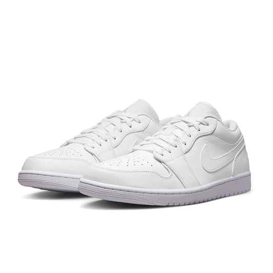 Jordan 1 Low - White/White-White USED 9/10+