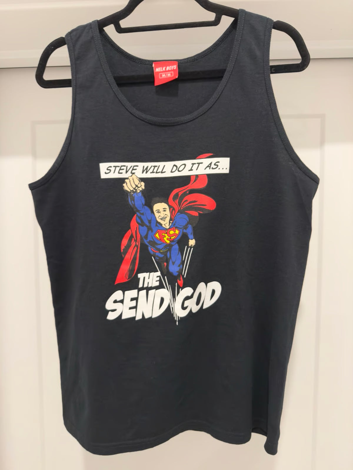 Steve Will Do It Send God Sleeveless Shirt