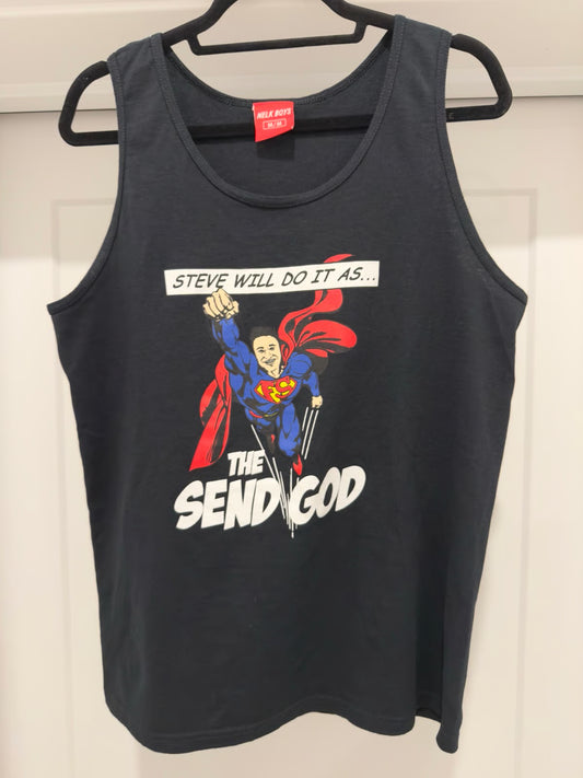Steve Will Do It Send God Sleeveless Shirt