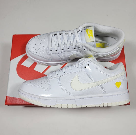 WMNS Dunk Low - White/Sail-Opti Yellow