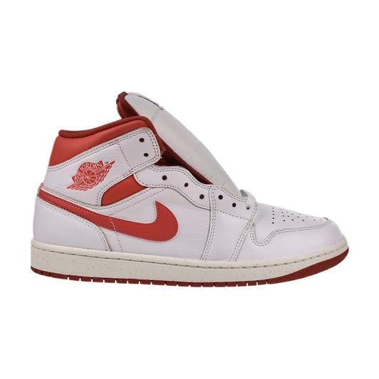 Air Jordan 1 Mid SE - White/Lobster-Dune Red-Sail