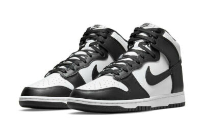 Dunk Hi Retro - White/Black-Total Orange