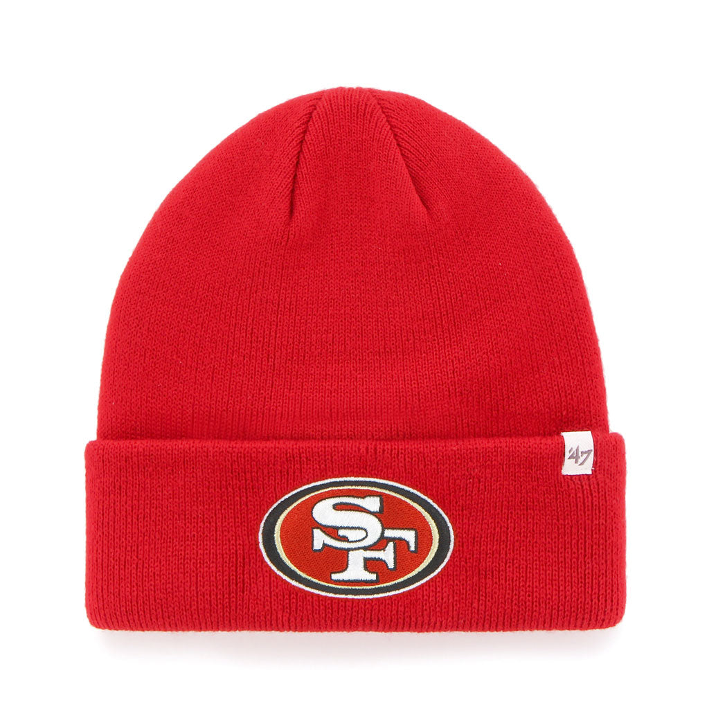 San Francisco 49ers Beanie - Raised Cuff