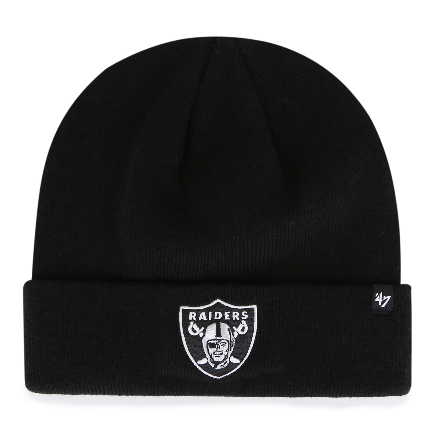 Las Vegas Raiders Beanie - Raised Cuff 47 Brand