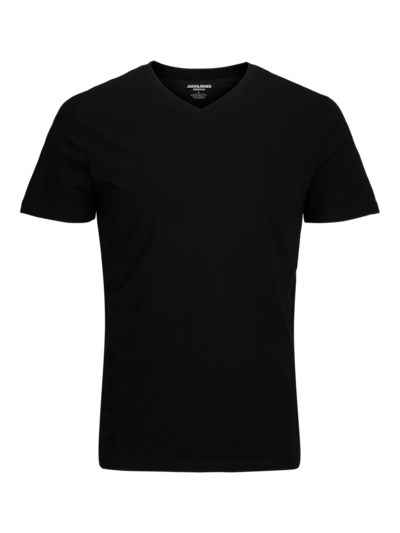 JJEORGANIC BASIC TEE SS V-NECK NOOS